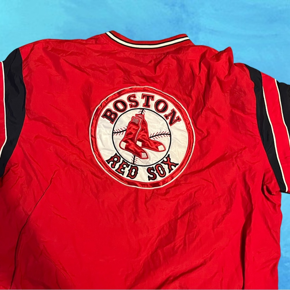 Boston red socks pull over jacket - Picture 2 of 3